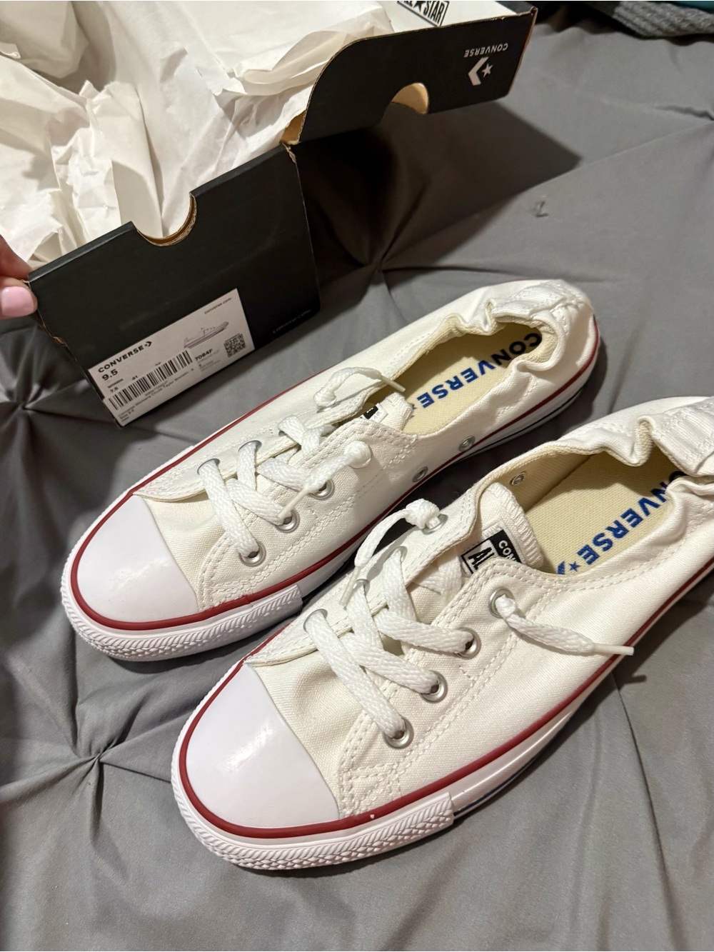 White Converse Chuck Taylor All Star Shoreline Slip-On Sneaker